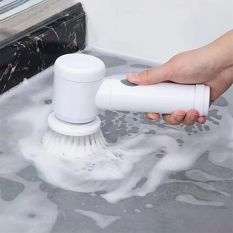 Electric Cleaning Brush USB Rechargeable Bathroom Kitchen Cleaner - Urban Mart