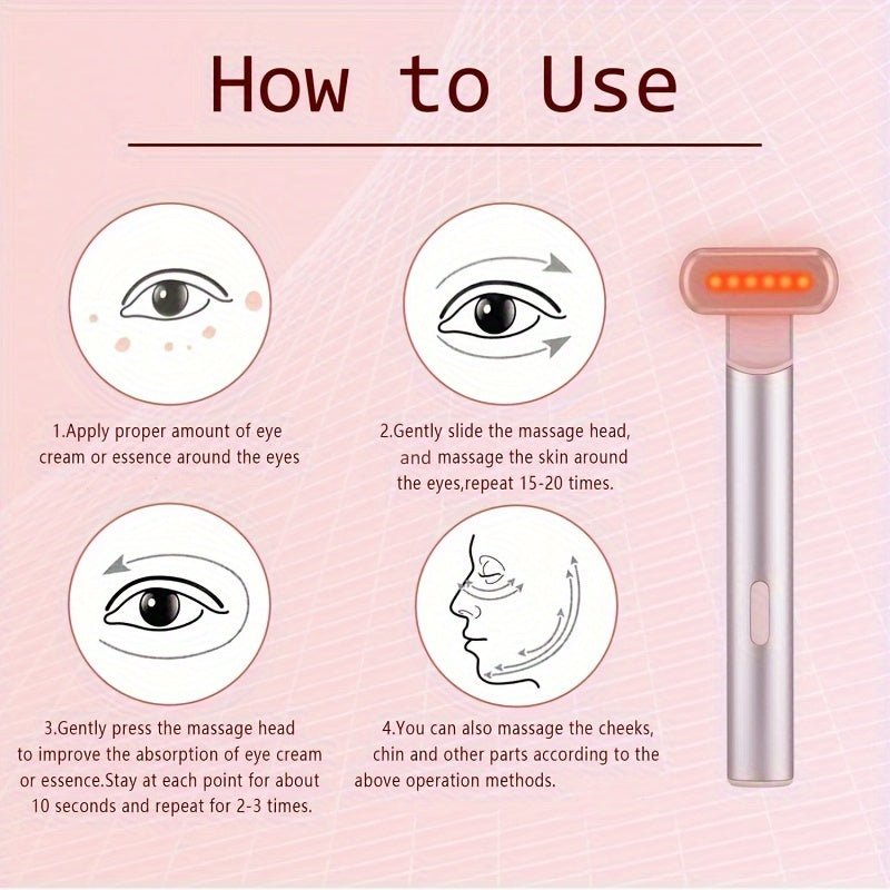 GlamBreeze Eye Beauty Device: The Ultimate At-Home Solution for Refreshed, Rejuvenated, and Radiant Eyes Urban Mart