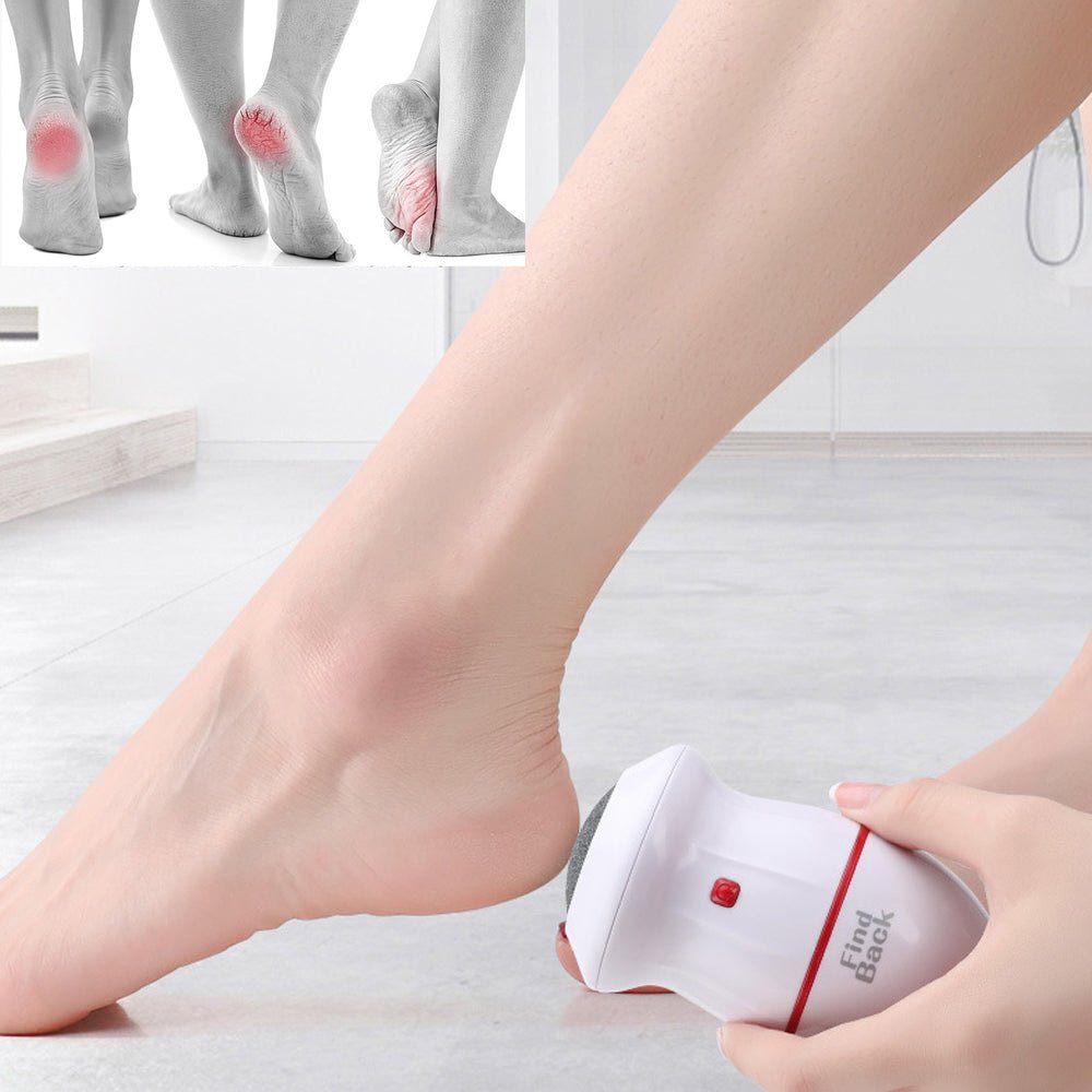 Step into Smoothness: The Electric Foot File Grinder – Your Ultimate Pedicure Powerhouse Urban Mart