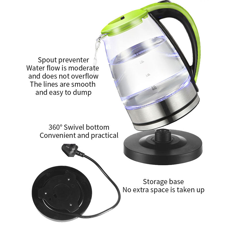 Pure Elegance, Perfect Brews: The Glass Electric Kettle That Elevates Your Kitchen Urban Mart