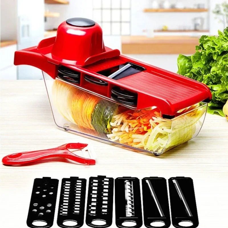 "Precision Pro Slicer: Effortless Veggie Mastery - Urban Mart