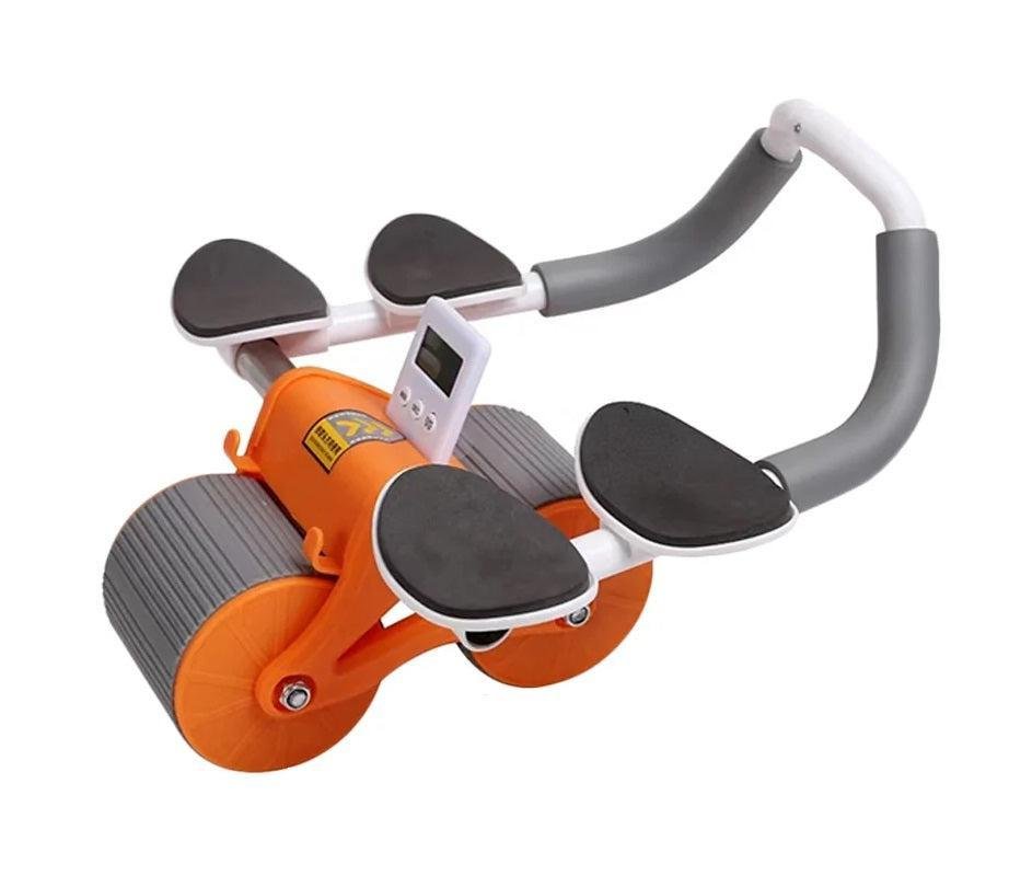 Auto Rebound Abs Wheel With Elbow Support - Urban Mart