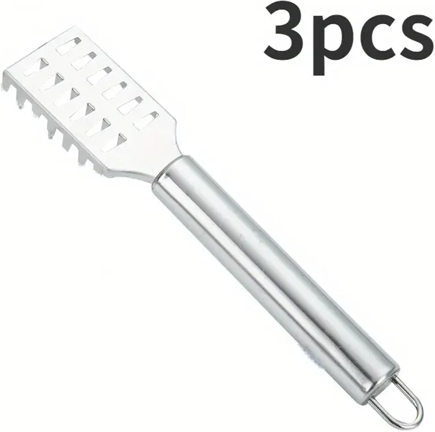 Scale It Down! 3pcs Stainless Steel Fish Scale Scraper Set - Urban Mart