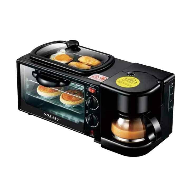 3 - In - 1 Multifunctional Breakfast Maker - Urban Mart