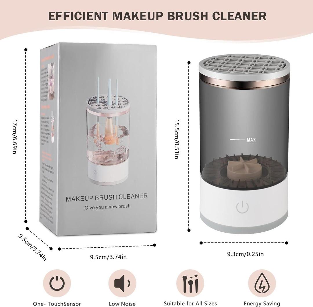 Revolutionize Your Beauty Routine with the Ultimate Electric Makeup Brush Cleaner! None