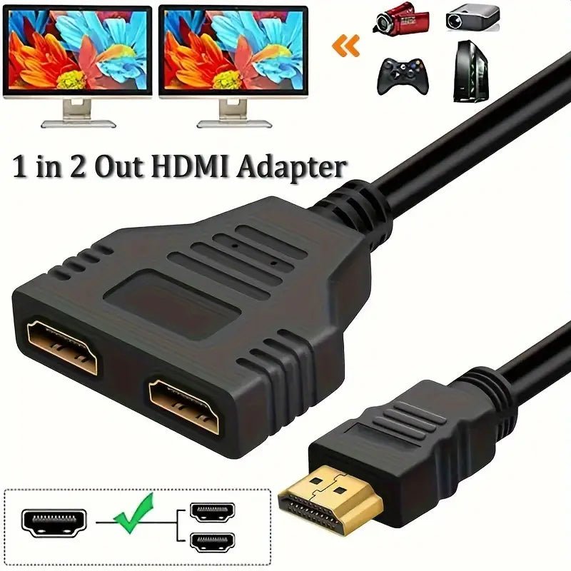 Split & Stream: High - Speed HDTV Y Cable for Crystal - Clear 1080P Transmission - Urban Mart