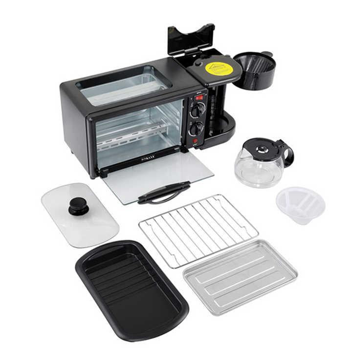 3 - In - 1 Multifunctional Breakfast Maker - Urban Mart