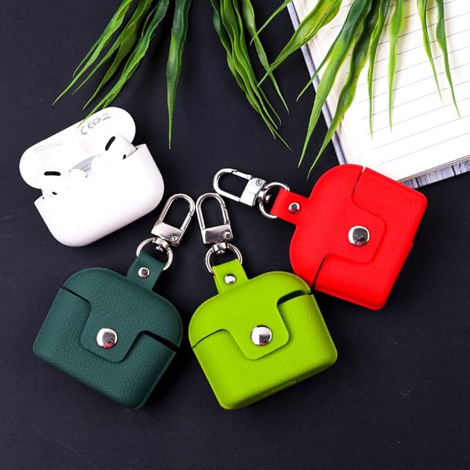 Silicone Cover Leather For Airpods Pro - Urban Mart