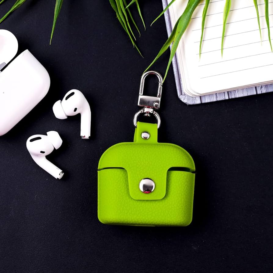 Silicone Cover Leather For Airpods Pro - Urban Mart