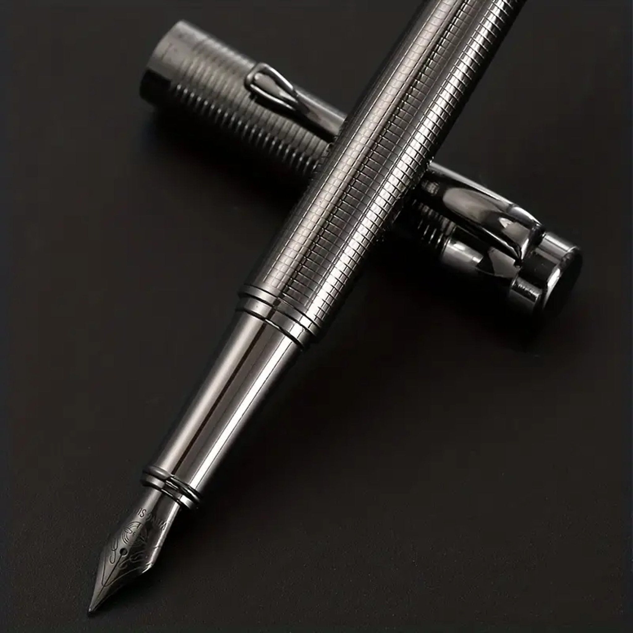 Business Gray Metal Pen – Sleek, Refillable, and Timeless - Urban Mart